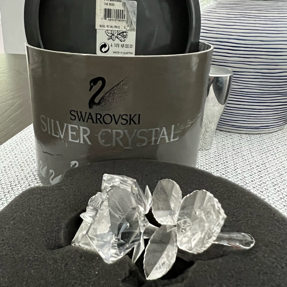Swarovski Crystal Rose #7478